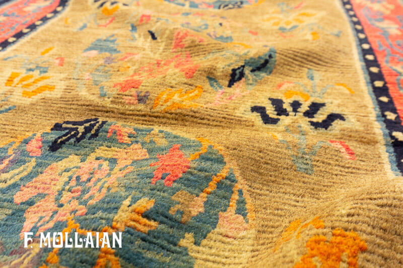 Antique Tibetan Rug n°:56716287